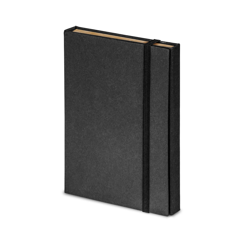 ELIOT - Bloco de Anotações Kraft Pautado Kit Caneta, Blocos Auto Adesivos e Régua - Ref. 93792