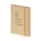 ELIOT - Bloco de Anotações Kraft Pautado Kit Caneta, Blocos Auto Adesivos e Régua - Ref. 93792