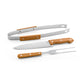 GARLIC - Kit Churrasco 3 Peças Case Nylon - Ref. 94145