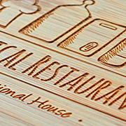 Exemplo de personalização a laser