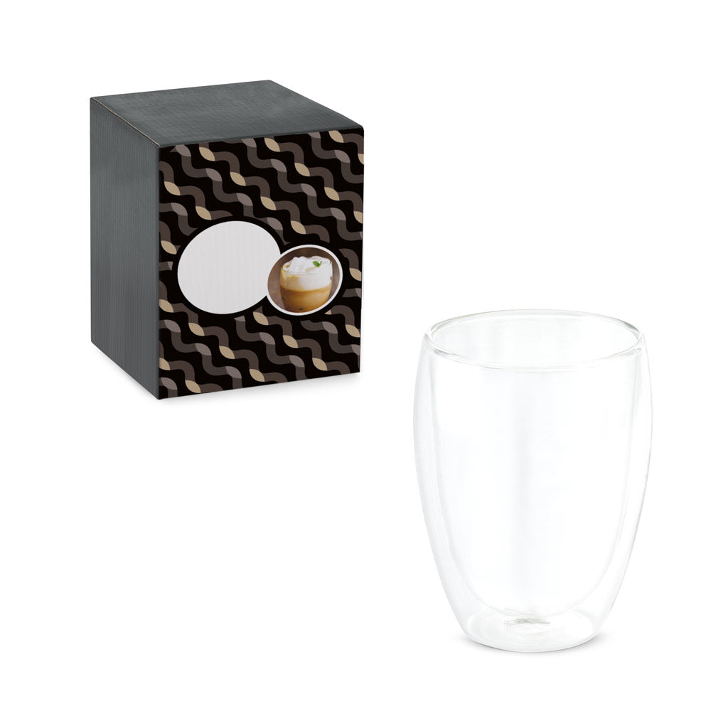MACHIATO CUP - Copo Parede Dupla em Vidro Borossilicato 350ml - Ref. 94280
