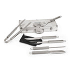 MACE - Kit Churrasco Maleta Alumínio c/ Luva - 7 Peças - Ref. 93845