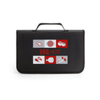 GARLIC KING - Kit Churrasco c/ Tábua 6 Peças Bambu, Aço Inox e Maleta - Ref. 94142