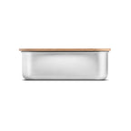 SHINO - Marmita em Aço Inox e Tampa de Bambu - 800ml - Ref. 94025