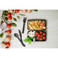 BOCUSE - Marmita 2 Compartimentos, Divisória e Talheres - Ref. 93853