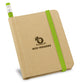 BRONTE - Mini Caderno A7 Capa Dura Kraft Sem Pauta com Lápis - Ref. 93422