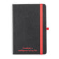 ROTH - Caderno A5 Capa Dura em PU Pautado Elástico e Porta Caneta Colorido - Ref. 93592
