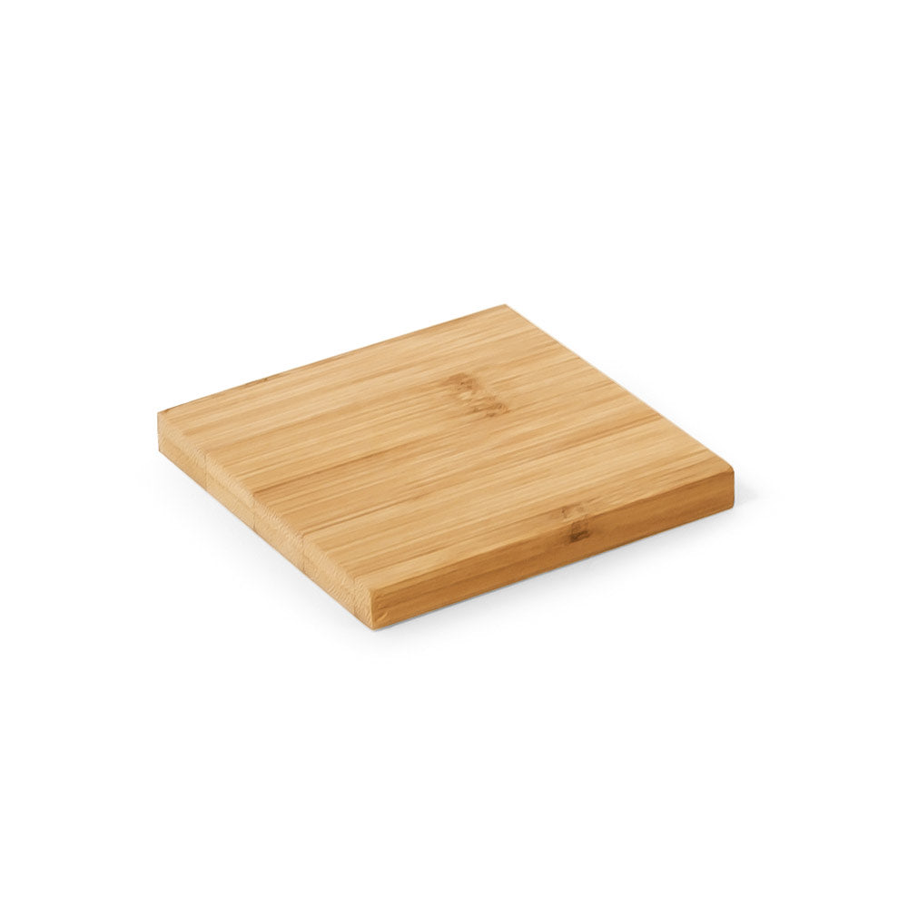 GAUTHIER - Porta Copo em Bambu - Kit com 4 e Suporte - Ref. 93967