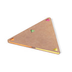 FAULKNER - Bloco Triangular Auto Adesivo Colorido - Ref. 93794