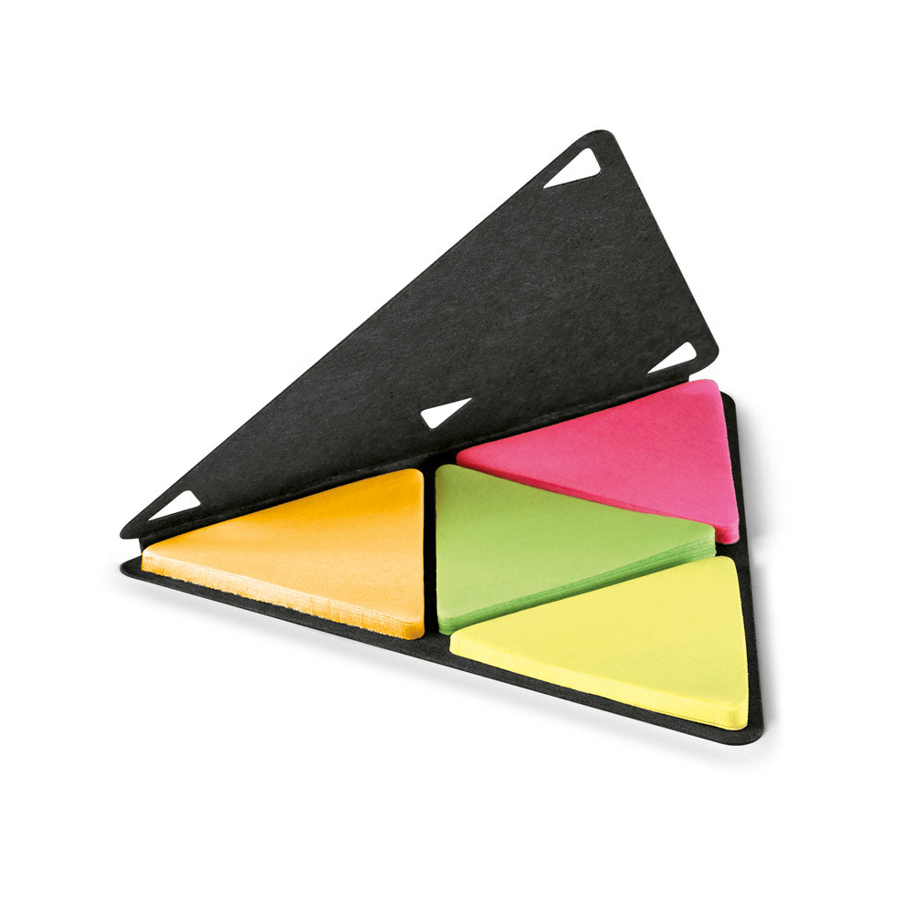 FAULKNER - Bloco Triangular Auto Adesivo Colorido - Ref. 93794