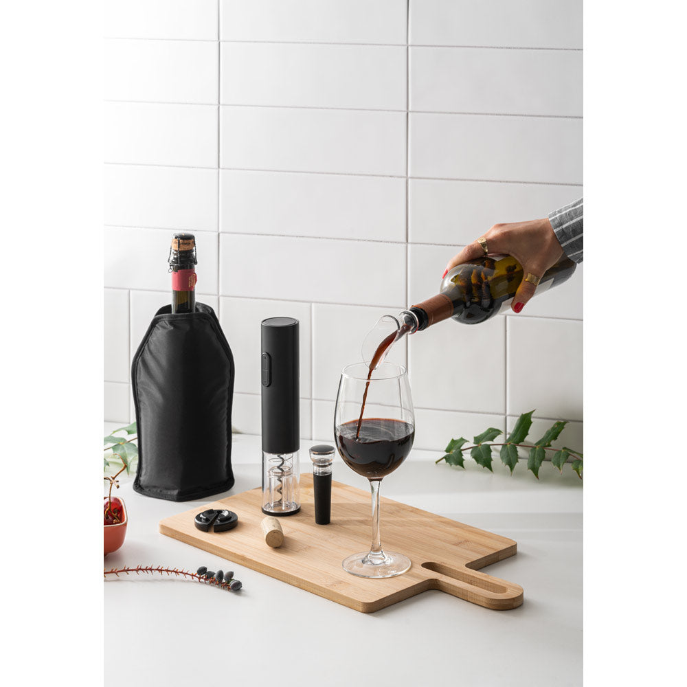 WINERY - Abridor de Vinho Elétrico com Acessórios - Ref. 94248