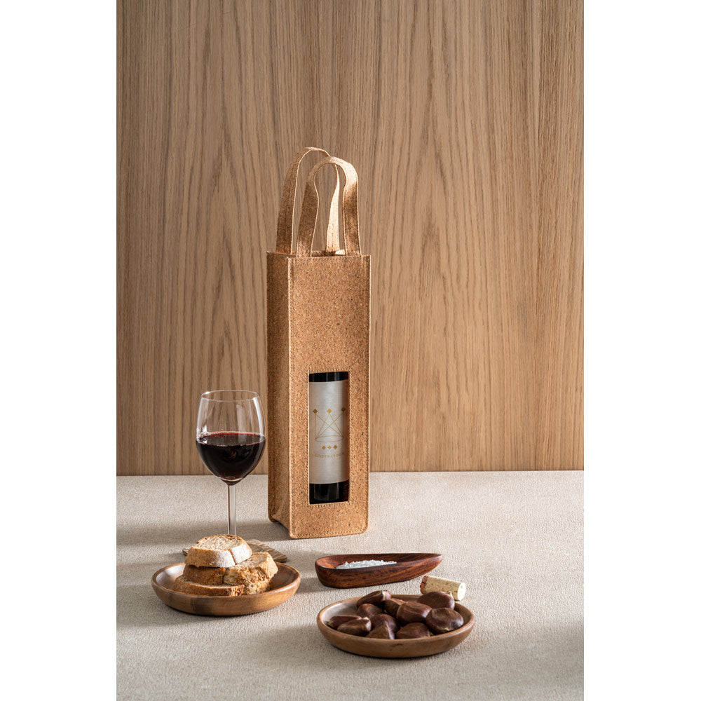 BORBA - Sacola em Cortiça Embalagem para Vinho - Ref. 92819