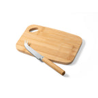 CAPPERO - Kit de Queijo com Tábua e Faca em Bambu - Ref. 94028