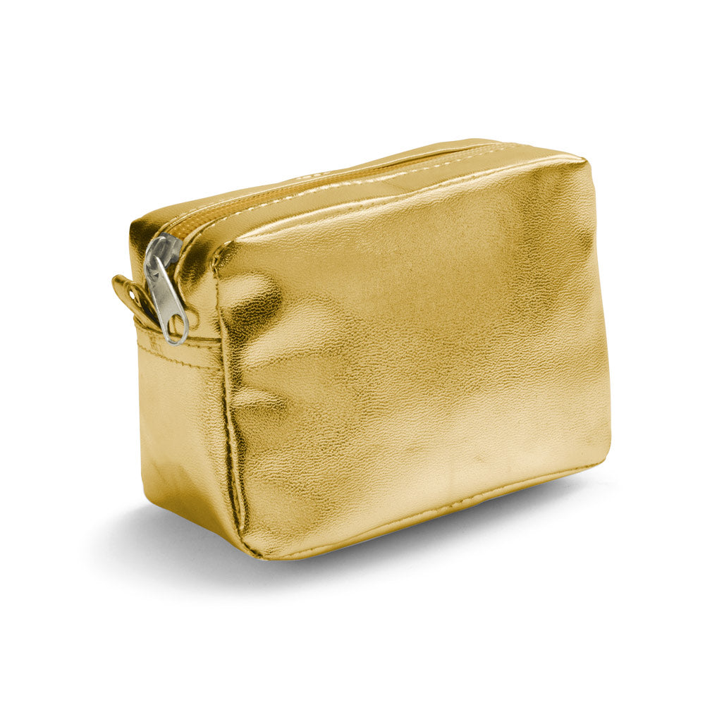 LOREN - Necessaire Metalizada  - 14 x 9,5 x 7cm - Ref. 92713