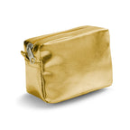 LOREN - Necessaire Metalizada  - 14 x 9,5 x 7cm - Ref. 92713
