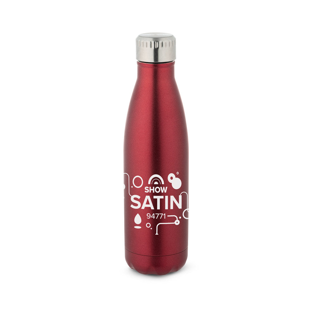 SHOW SATIN 540ml - Squeeze Inox Parede Dupla - 94771 | Lotes de 25 a 500 peças