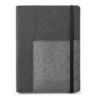 PESSOA - Caderno com Capa em Tecido e Bolso - REF. 93734 & | 16 x 22 cm
