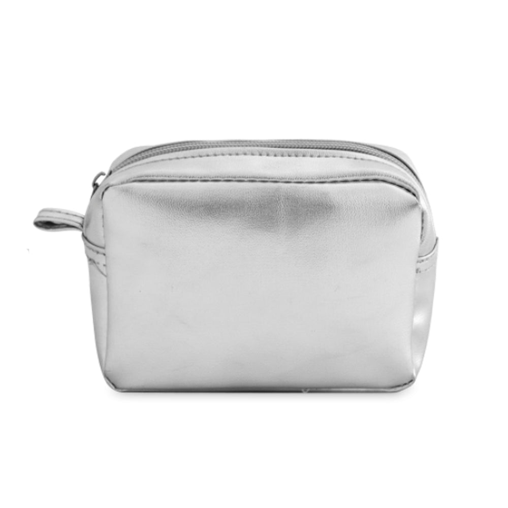 LOREN - Necessaire Metalizada  - 14 x 9,5 x 7cm - Ref. 92713